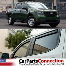 For 2022-2025 Ford Maverick Crew Cab Window Visor Sun Rain Guard Deflector Smoke picture
