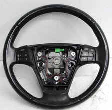 Volvo V50 S40 C30 C70 black leather STEERING WHEEL cruise radio buttons OE 05-13 picture