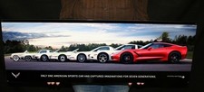 C7 Corvette Generations Metal Wall Hanging Sign - 35