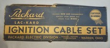 NORS Vintage Packard Ignition Cable Set No. 8B Pierce Nash Hudson Ford Cadillac picture