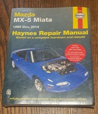 Haynes Mazda MX-5 Miata 1990-2014 Auto Repair Manual : H61016 picture