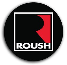 Roush Logo Round Decal 3