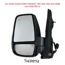 Side Mirror for 20-23 FORD TRANSIT 150 250 350 BSM Power Fold Signal Driver Side picture