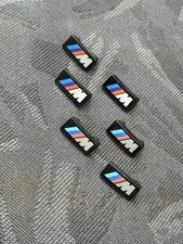 BMW M-Tech M Sport Steering Wheel Badge Emblem OEM E30 E31 E34 E36 M3 E38 E39 M5 picture