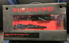 Kuryakyn 1090 Black Zombie Levers for Harley Big Twin Softail Dyna 96-17 picture