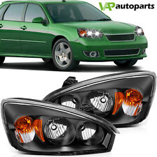 For 2004-2008 Chevy Malibu Replacement Headlights Assembly Pair Left+Right Lamp picture