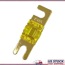 Gold Plated 150A Mini ANL Fuse Car Audio, 5 Pack picture