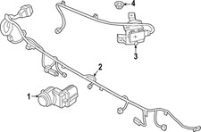 Genuine Hyundai Parking Aid Sensor 99310-S8500-WC9 picture