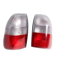 Tail Light Lamp For Mitsubishi Strada L200 Year 1996-2004 Pair Clear Rear. picture