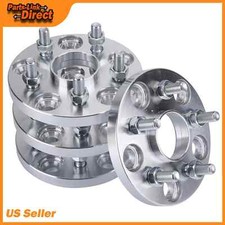 4) 15mm Hubcentric Wheel Adapter 5x114.3 to 5x100 (Hub to Wheel) For Subaru Only picture