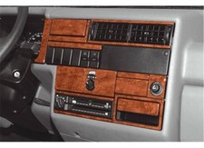Fits For VW T4 Transporter Dash Trim Kit 3M 3D BURL WOOD 27 PCS 1990-1995 RHD picture