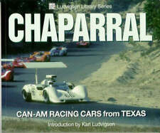 Chaparral Can-Am Racing Cars Jim Hall Chevrolet book 2H 2J 2F 2 2C 2E 2G picture