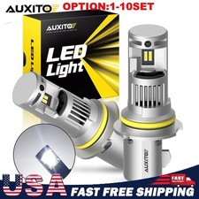 AUXITO 9004 HB1 LED Headlight Bulbs 6500K Kit High Low Beam White 100W Q16 2-20X picture