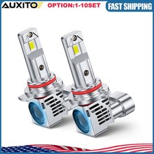 AUXITO 9012 LED Headlight kit High Low Beam 6500K White Plug &Play 100W 2-20x picture