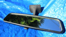 84-95 MERCEDES BENZ OEM W124 E260 E300 E320 W126 FRONT REAR VIEW MIRROR BLACK picture