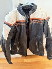 Harley-Davidson® Women's Triple Vent Miss Enthusiast II Leather Jacket Size M. picture