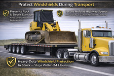 Skidsteer Transport Windshield Protector  51