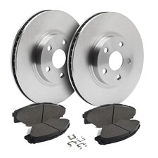 Front Brake Rotors + Ceramic Pads for 1999-2004 Chevy Tracker Suzuki Vitara picture