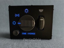99-02 Headlight Switch Chevy Silverado Suburban Tahoe Sierra  Blue LED  picture