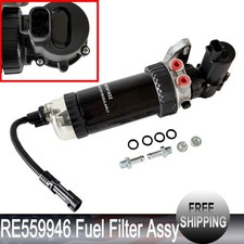 RE559946 24V Fuel Filter Assy For John Deere 4045 6068 210 130G 160GLC 180GLC picture