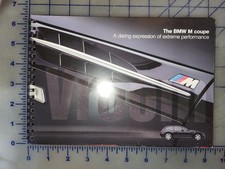 1998 BMW M3 Z3 Coupe Brochure Original picture