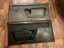 1972-1980 Dodge Truck Black Door Panels D100 D200 picture