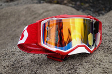 NEW SCOTT Prospect Super WFS MX Goggles Red Motocross ATV UTV Dirt Bike picture