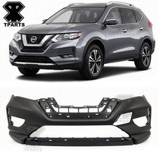 For 2017-2020 Nissan Rogue New Primered Front Bumper Cover with Textured Lower picture