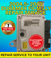 Silverado Sierra Duramax Diesel LLY FICM Fuel Injection 6.6 Repair Service 04-05 picture