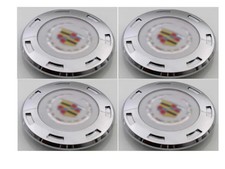 4 Pcs 2007-2014 Cadillac Escalade Wheel Center Caps Colored Crest picture