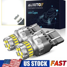 AUXITO 7443 7440 LED TURN SIGNAL LIGHT BULBS ANTI HYPER FLASH SUPER BRIGHT WHITE picture