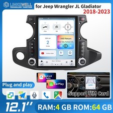 LINKSWELL GEN 6 Radio Stereo For Jeep Wrangler JL Gladiator JT 2018-2023 T-Style picture
