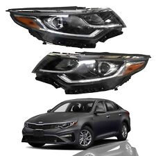 For 2019 2020 Kia Optima Headlight Assembly Halogen LED DRL Left Right w/ Bulbs picture
