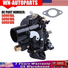 Black Metal Carburetor For Harvester Farmall H HV I4 O4 OS4 U4 W4 50981DA DB DD picture