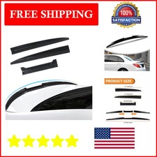 Glossy Black Car Spoiler Wing - Adjustable 40-55 inches for Sporty Style picture