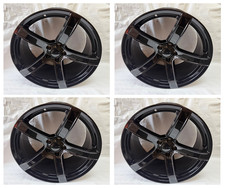 20x9.5 Dodge Wheels Gloss Black Fits Challenger Charger Hellcat Set of 4 picture