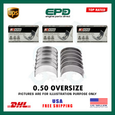 BMW N55B30 N54 KING CR222SV 0.50 CON ROD BEARINGS SET FOR 3.0L PETROL ENGINE picture