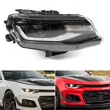 Fits 2016-2022 Chevy Camaro HID/Xenon LED DRL Headlight Right RH Black Headlamp picture