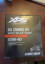 CAN AM  4T 5W-40 Full Synthetic Oil Change Kit Rotax 900 ACE OEM 9779489 picture
