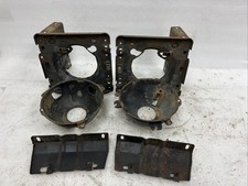 1971-1973 Ford Mustang Headlight Housings Stands Pair Mach 1 BOSS 351 Original picture