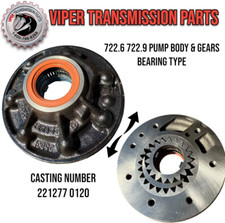 722.6 722.9 Transmission Pump Body & Gears OEM Bearing Style picture