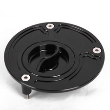 CNC Keyless Fuel Gas Tank Cap For Yamaha R6/R6S/R1/R3/R125/R25 MT-07/09 FZ-07US picture