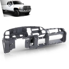 Fit For 1998-2001 2000 Dodge Ram Dash Dashboard Core Structure Frame Single Aux picture