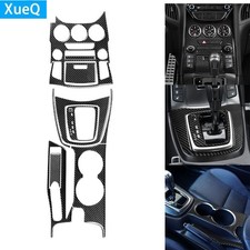 11Pcs Real Carbon Fiber Center Console Trim Kits For Hyundai Genesis Coupe 13-16 picture