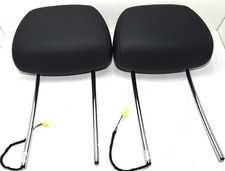 🚚 2008-2014 Mercedes C300 C350 Leather Headrest Left & Right Active OEM BLACK picture