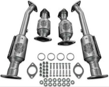 For 2012-2017 Nissan NV2500 4.0L Front & Back All 4 Catalytic Converter Set picture