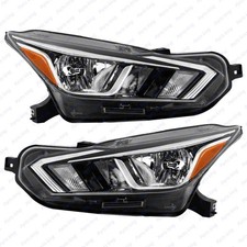 For 2020 2024 Nissan Versa Headlight Assembly Left Driver Right Passenger Pair picture