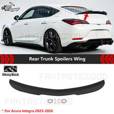For Acura integra 2023-2026 Psm Style Rear Trunk Spoilers Wing Glossy Black picture