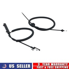 Fits Volkswagen 2015‑2021 Golf Front Rear Hood Release Cable Set 5G1823531C picture