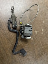 Used Rear Brake System Caliper Master Cylinder Stainless Steel Brake Line picture